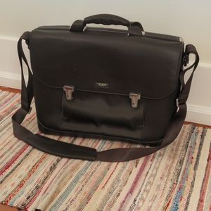 Tumi Men's Brown Shoulder Bag Briefcase